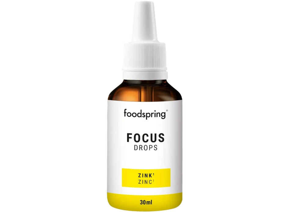 Foodspring Focus Drops Lemon 30 Ml