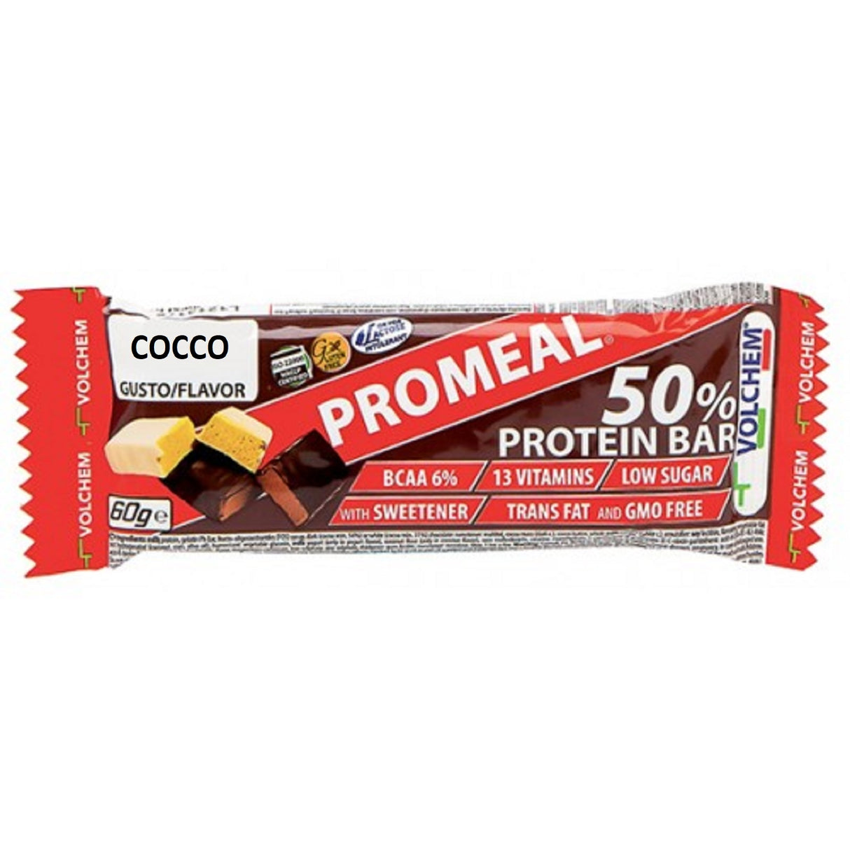 VOLCHEM PROMEAL 50% PROTEIN 1 BARRETTA DA 60 GRAMMI