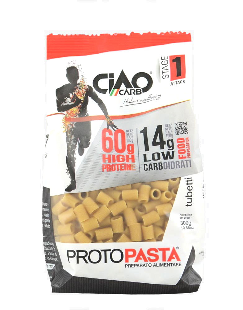 Ciaocarb Stage 1 Protopasta Tubetti 300 Grammi