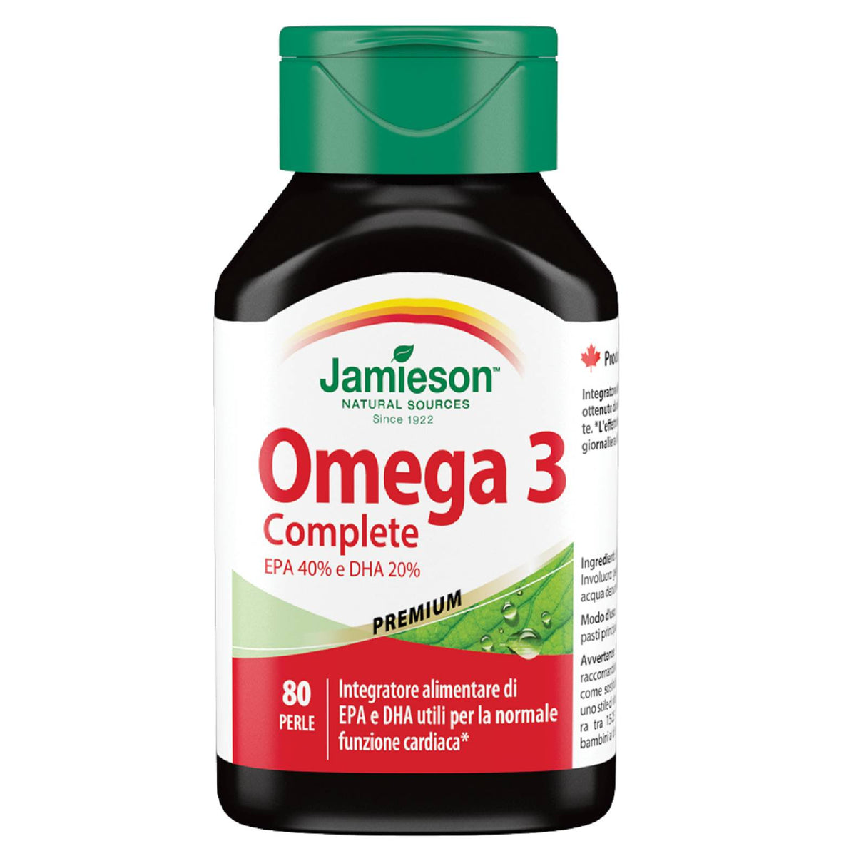 JAMIESON OMEGA 3 COMPLETE 80 PERLE