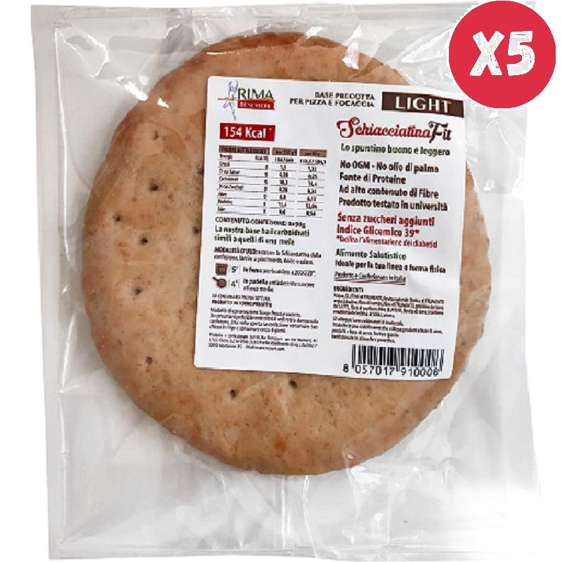 RI.MA BENESSERE SCHIACCIATINA FIT 5 CONFEZIONI DA 90 GRAMMI