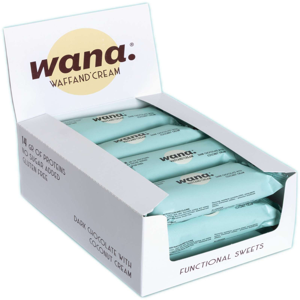 WANA WAFFAND' CREAM 12 BARRETTE DA 43 GRAMMI