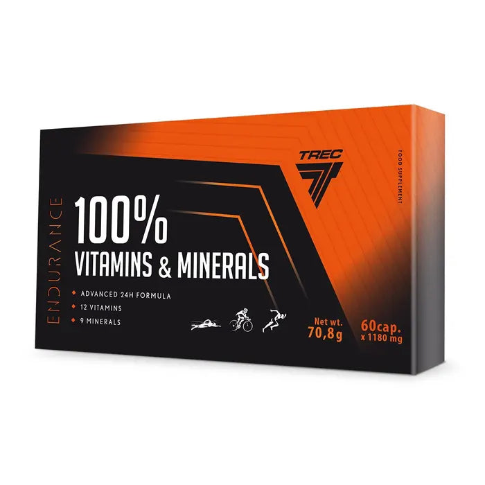 Trec Nutrition 100% Vitamins & Minerals 60 Capsule