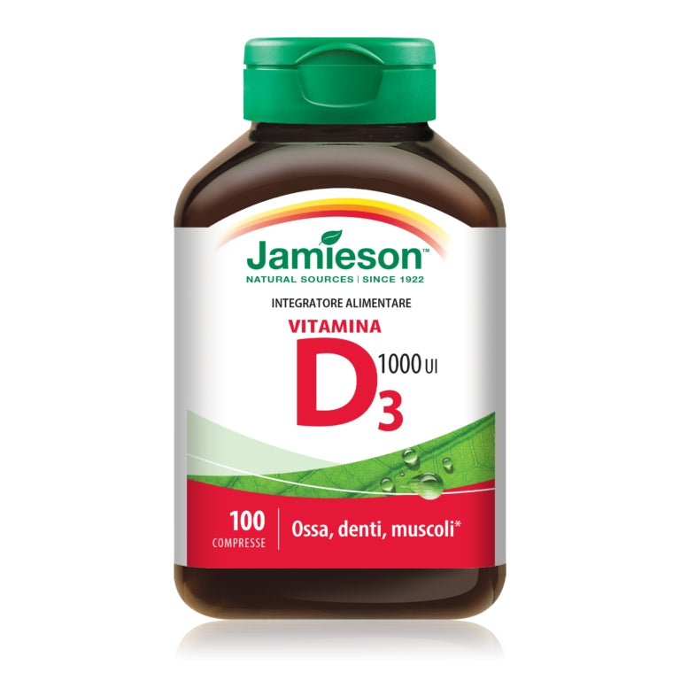 JAMIESON VITAMINA D3 1000UI DA 100 COMPRESSE