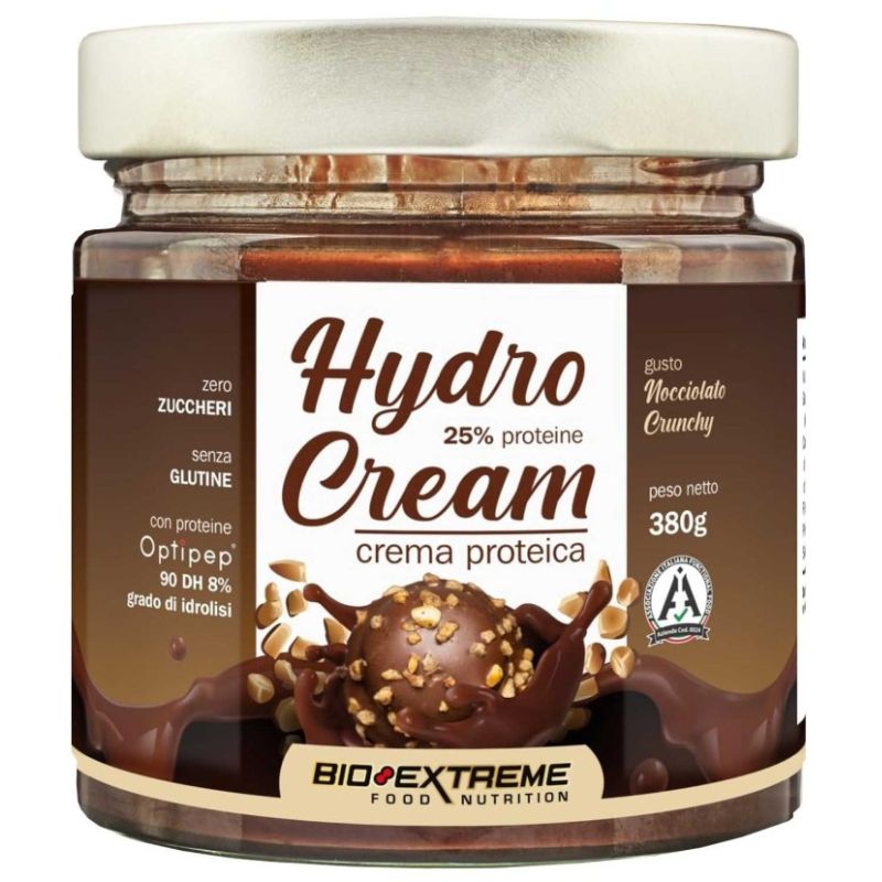 Bio Extreme Hydro Cream Nocciolato Crunchy 380 Grammi