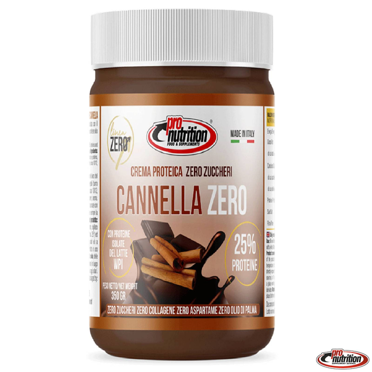 PRONUTRITION FONDENTE CANNELLA ZERO 350 GRAMMI
