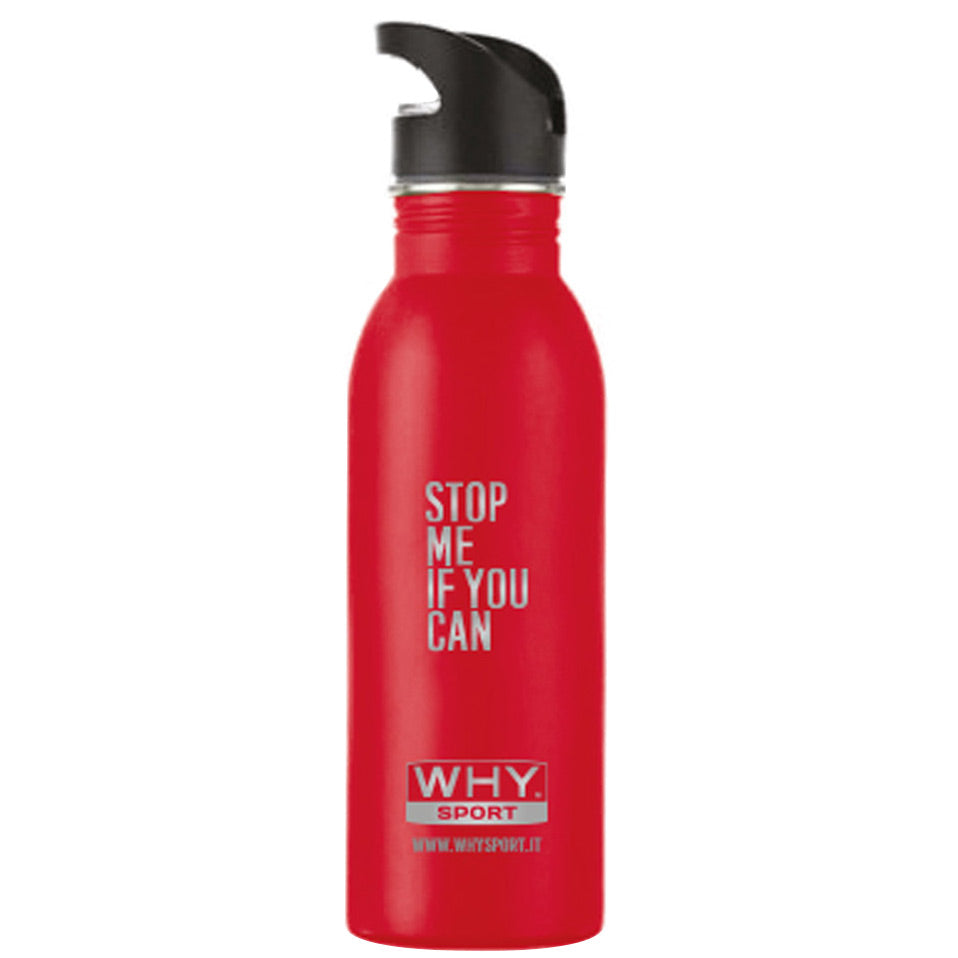 Why Sport Borraccia in acciaio rossa 400 ml