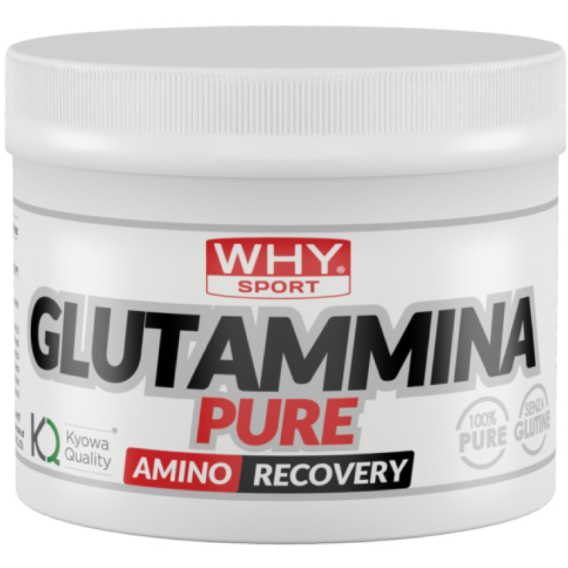 WHY SPORT 100% GLUTAMMINA PURE KYOWA IN POLVERE 250 GRAMMI
