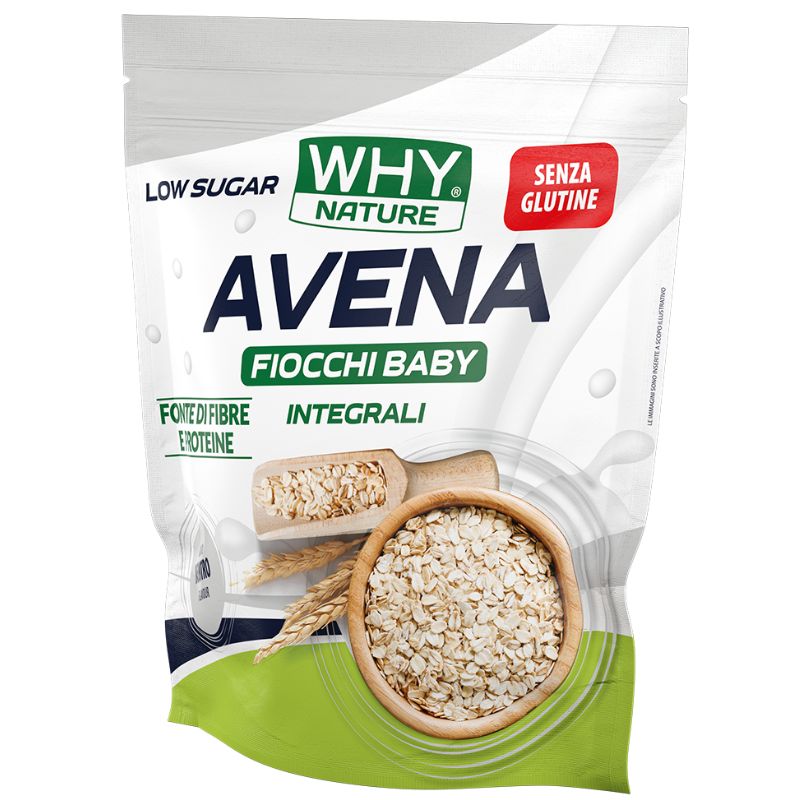 Why Nature Farina D'avena Istantanea Gluten Free Gusto Neutro 1 Kg