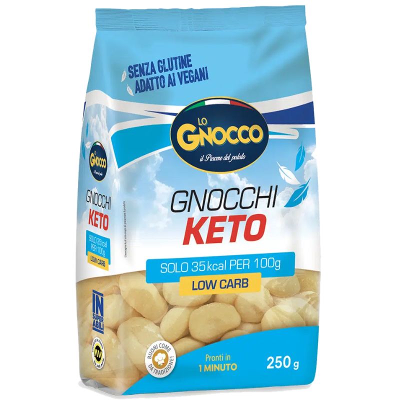 Lo Gnocco Keto Gnocchi Gluten Free 250 Grammi