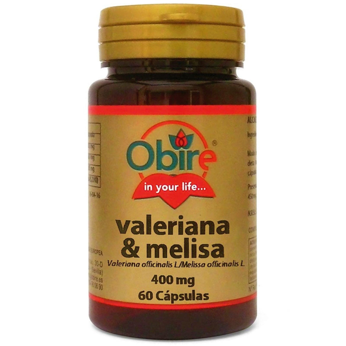 OBIRE VALERIANA E MELISSA 400mg 60 CAPSULE