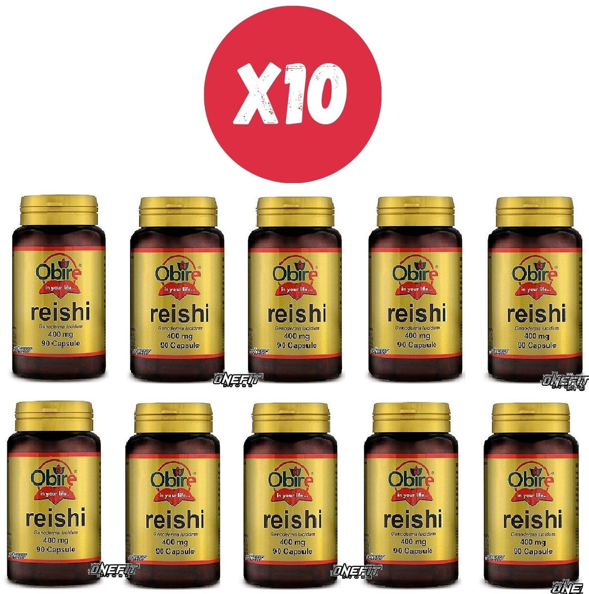 OBIRE REISHI 10 CONFEZIONI DA 90 CAPSULE