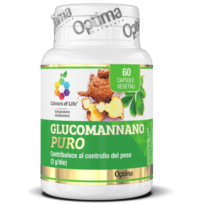 Optima Glucomannano Puro 60 Capsule Vegetali