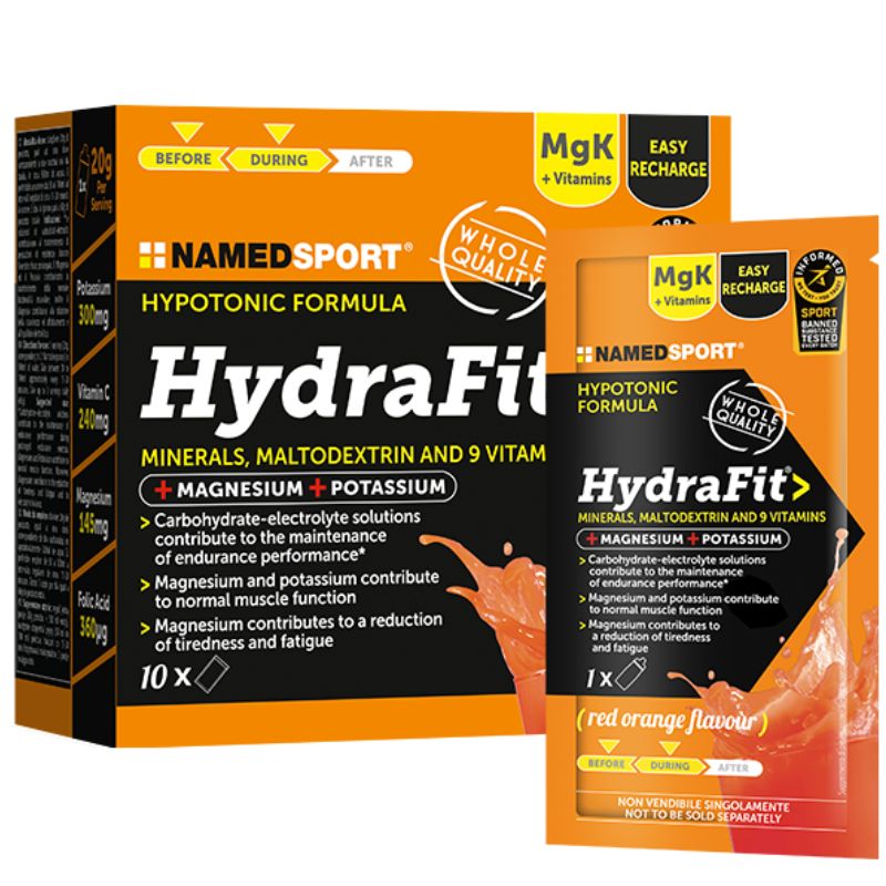 Named Sport Hydrafit 10 Bustine Da 20 Grammi