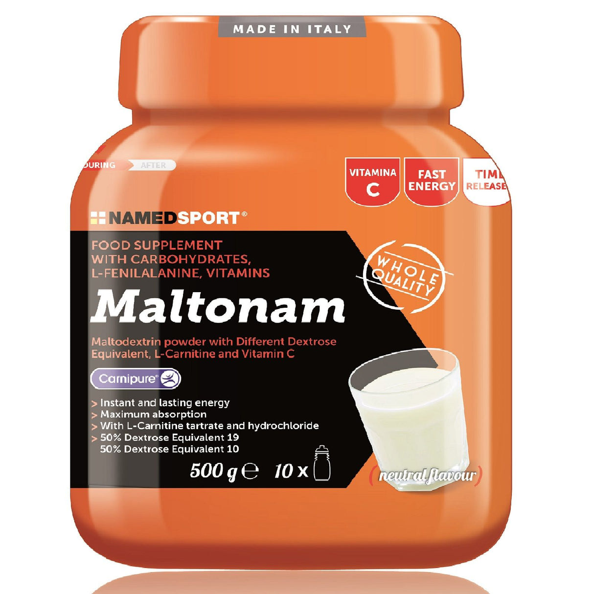 NAMED SPORT MALTONAM 500 GRAMMI