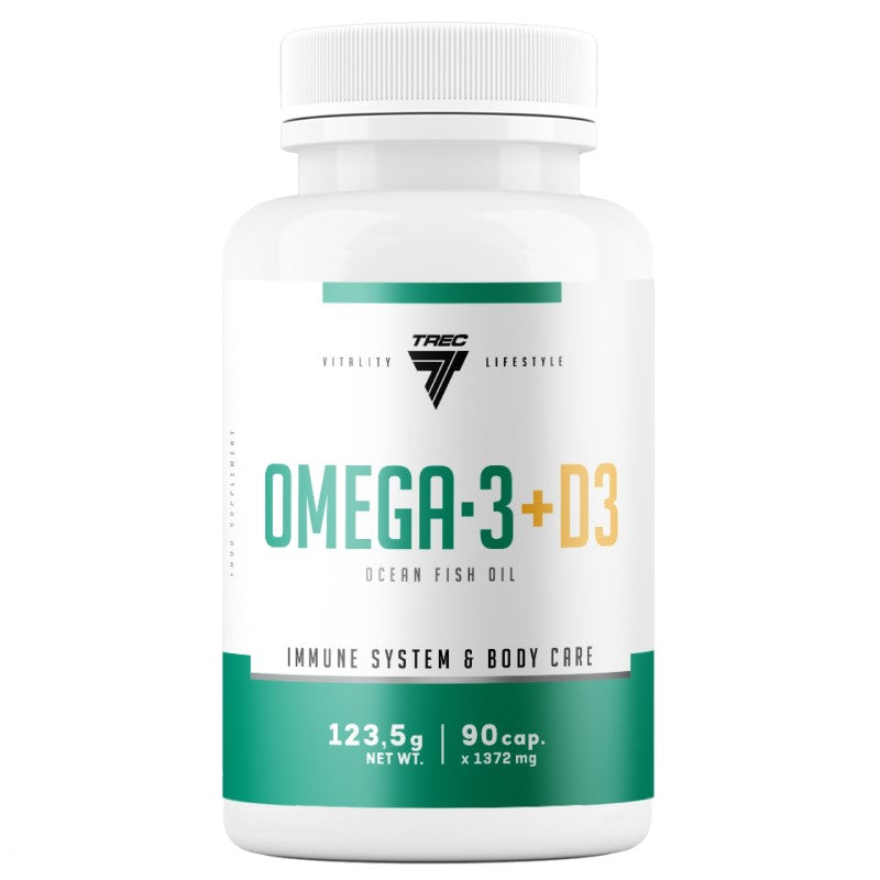 Trec Nutrition Omega 3 + D3 Da 90 Capsule