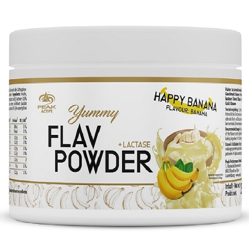PEAK ACTIVE YUMMY FLAV POWDER BANANA 250g