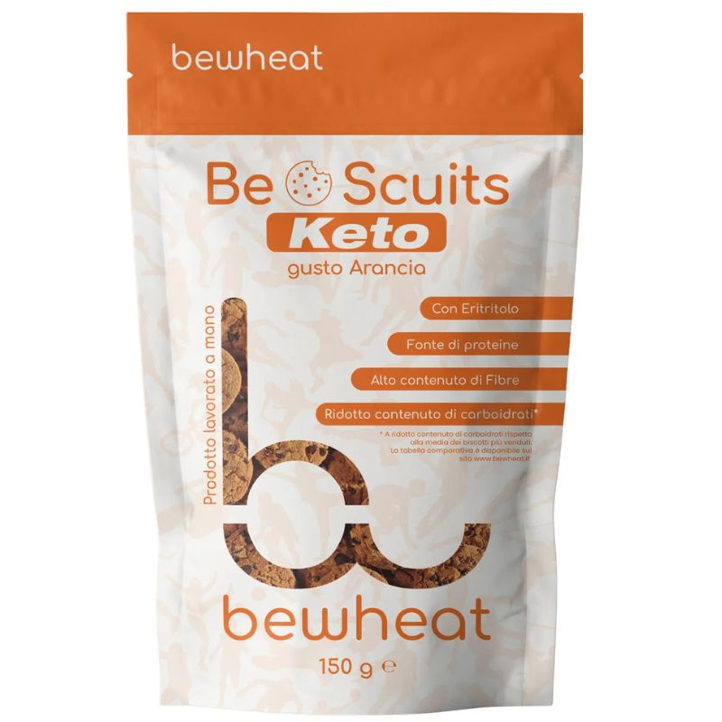 Bewheat Bescuits Keto Arancia 150 Grammi