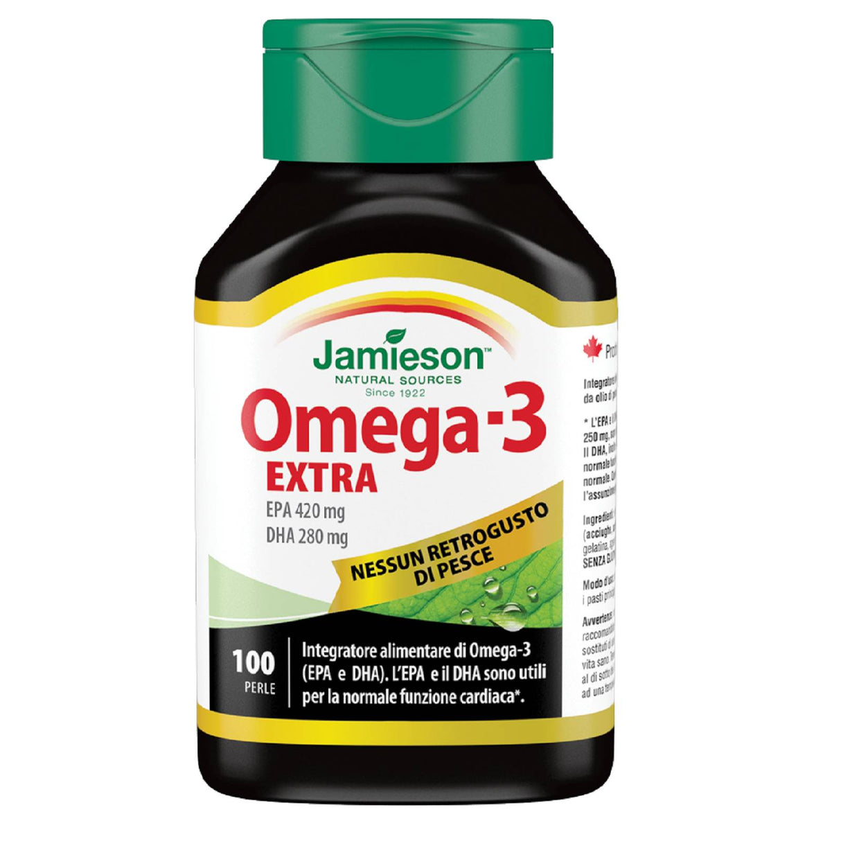 JAMIESON OMEGA 3 EXTRA 100 PERLE