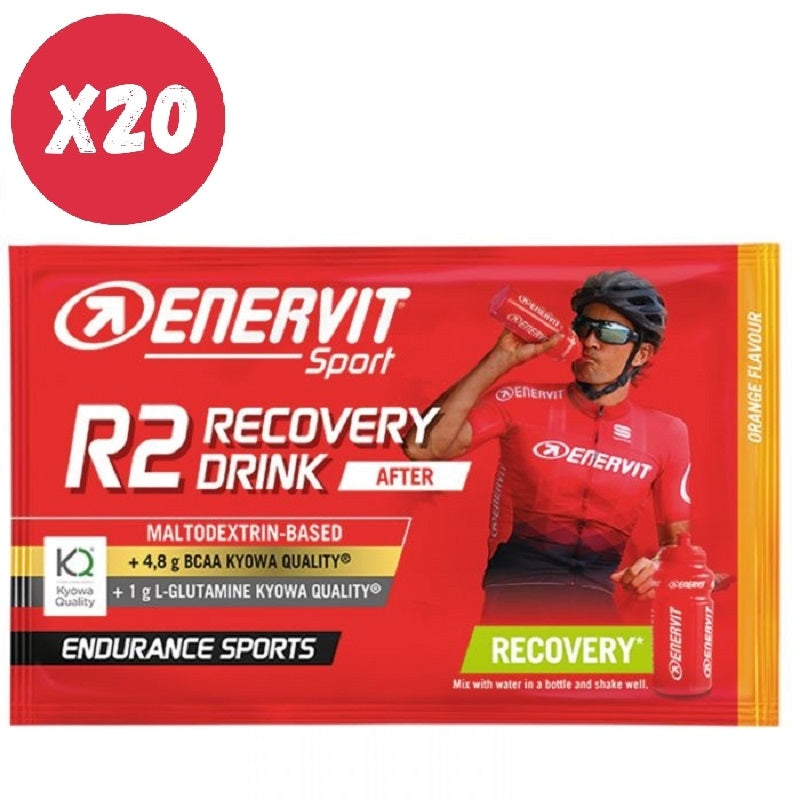 ENERVIT R2 RECOVERY DRINK BOX DA 20 BUSTINE DA 50 GRAMMI