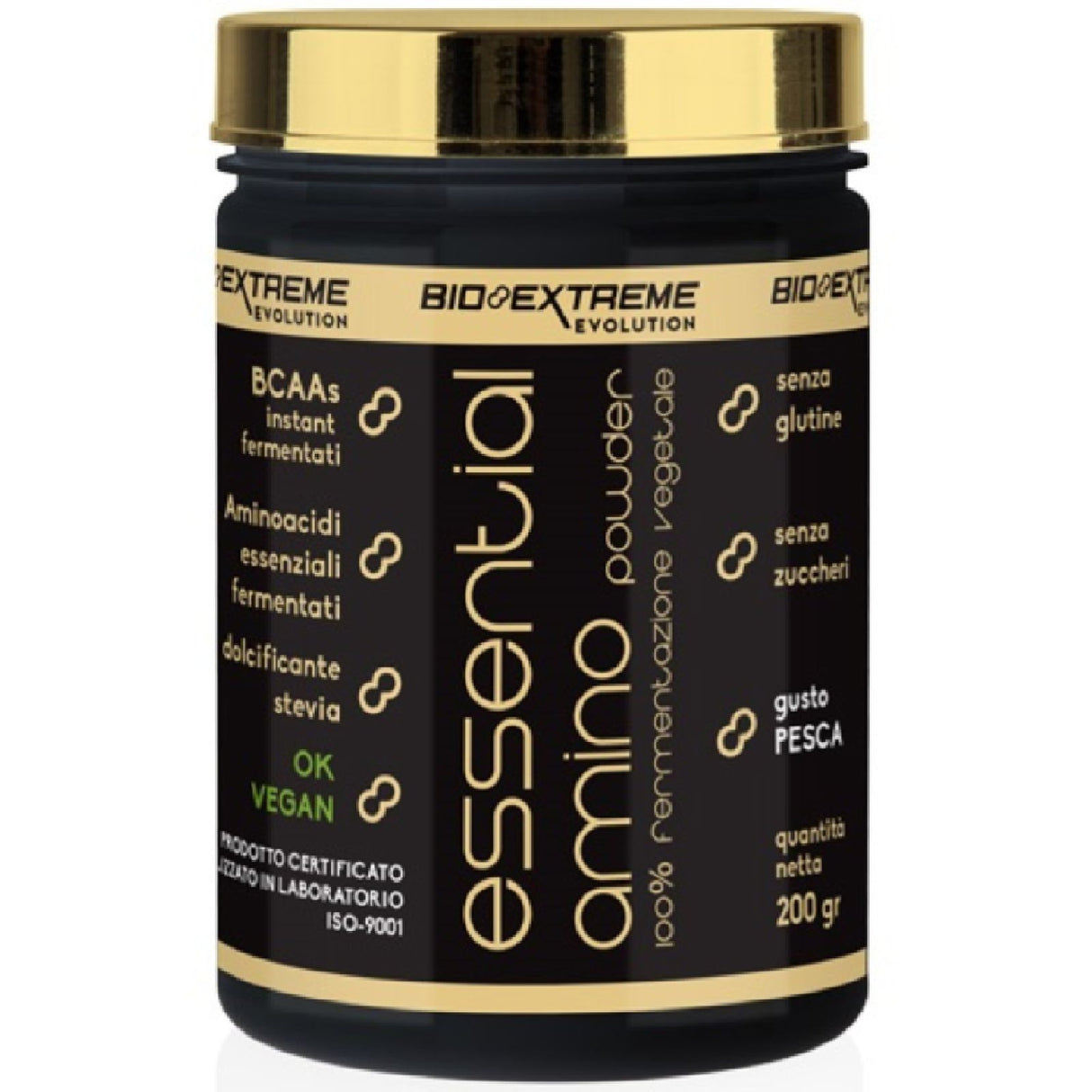 Bio Extreme Evolution Essential Amino 200 Grammi Gusto Pesca