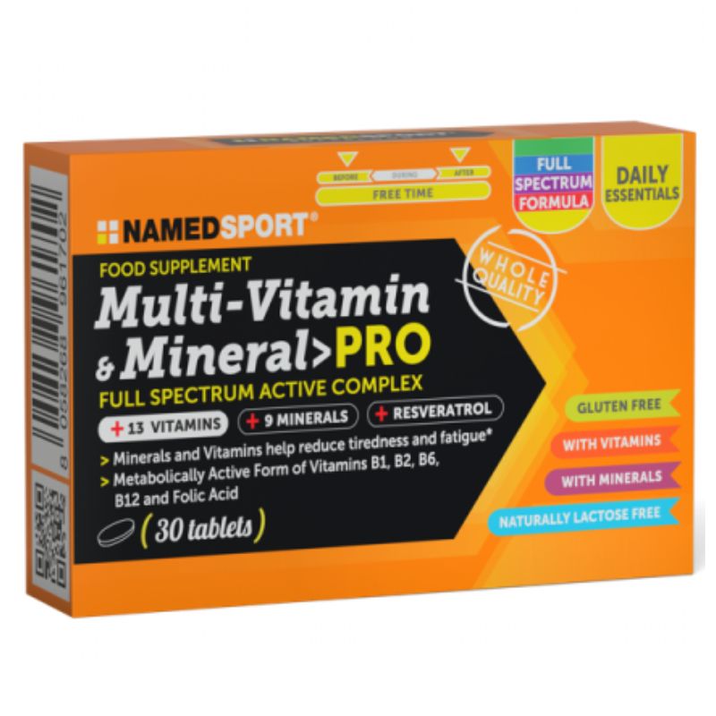 Named Sport Multi-Vitamin & Mineral > Pro 30 Compresse