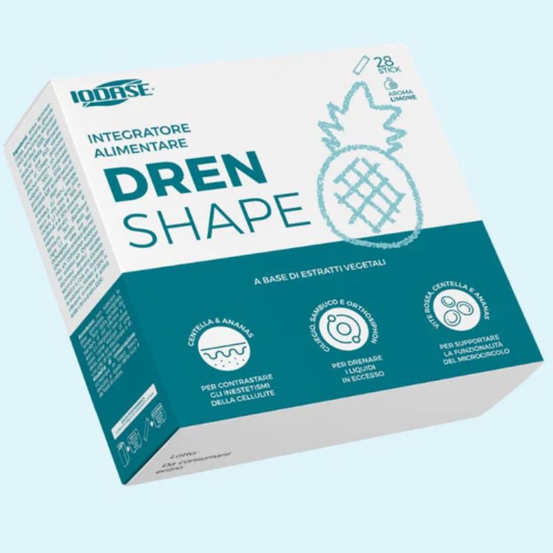 Iodase Integratore Dren Shape Anticellulite E Drenante 28 Stick Da 10 Ml