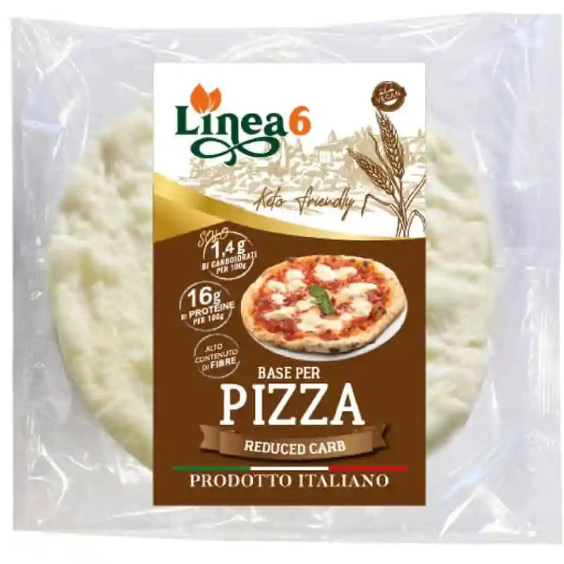 Linea 6 Base Pizza Reduced Carb 190 Grammi