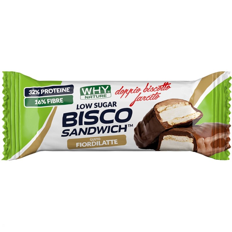 WHY NATURE BISCO SANDWICH LOW SUGAR DA 45 GRAMMI