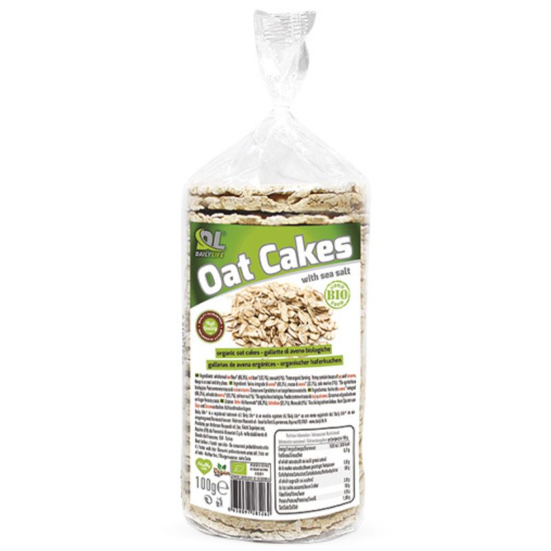 Daily Life Oat Cakes Gallette D'Avena Bio 100 Grammi