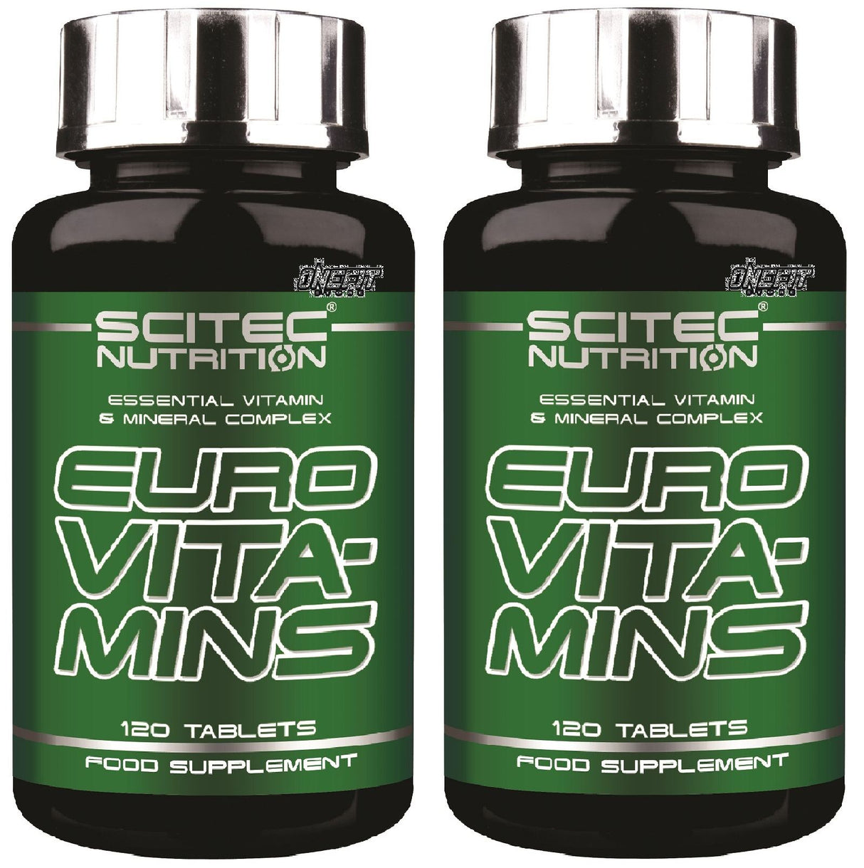 2x Scitec Nutrition - Euro Vita-Mins, 120 cpr. Vitamine Multivitaminico Minerali