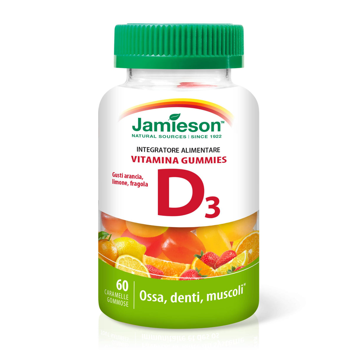Jamieson Vitamina D3 1000 UI 60 Caramelle Gommose