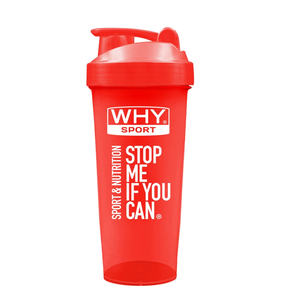 Why Sport Shaker Rosso 600 ml