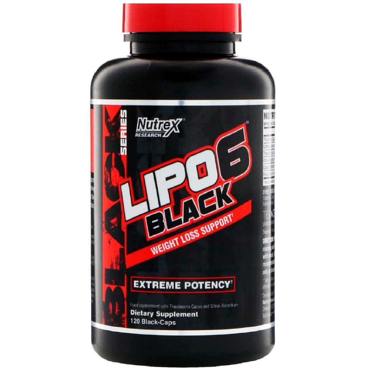 NUTREX RESEARCH LIPO 6 BLACK 120 CAPSULE