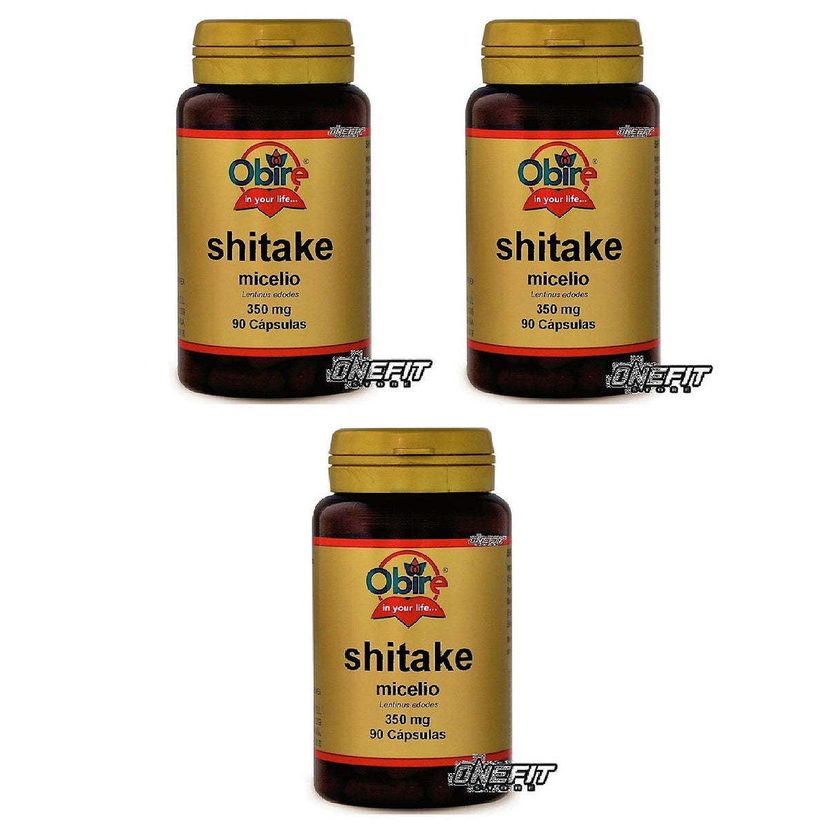 OBIRE SHIITAKE 3 CONFEZIONI DA 90 CAPSULE