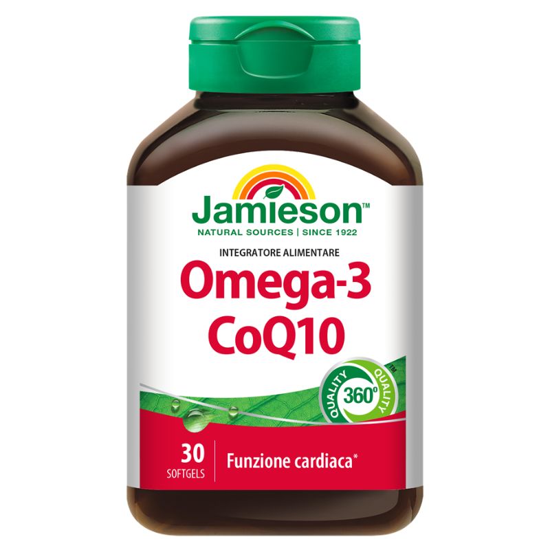 Jamieson Omega 3 CoQ10 Da 30 Softgels