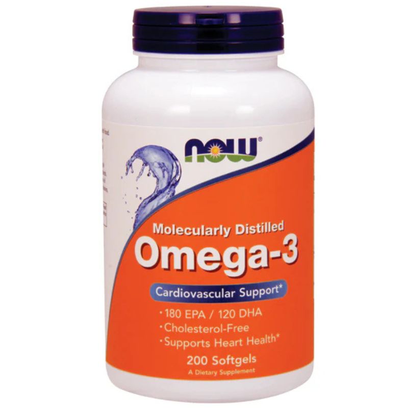 Now Foods Omega 3 Fish Oil 200 Softgels