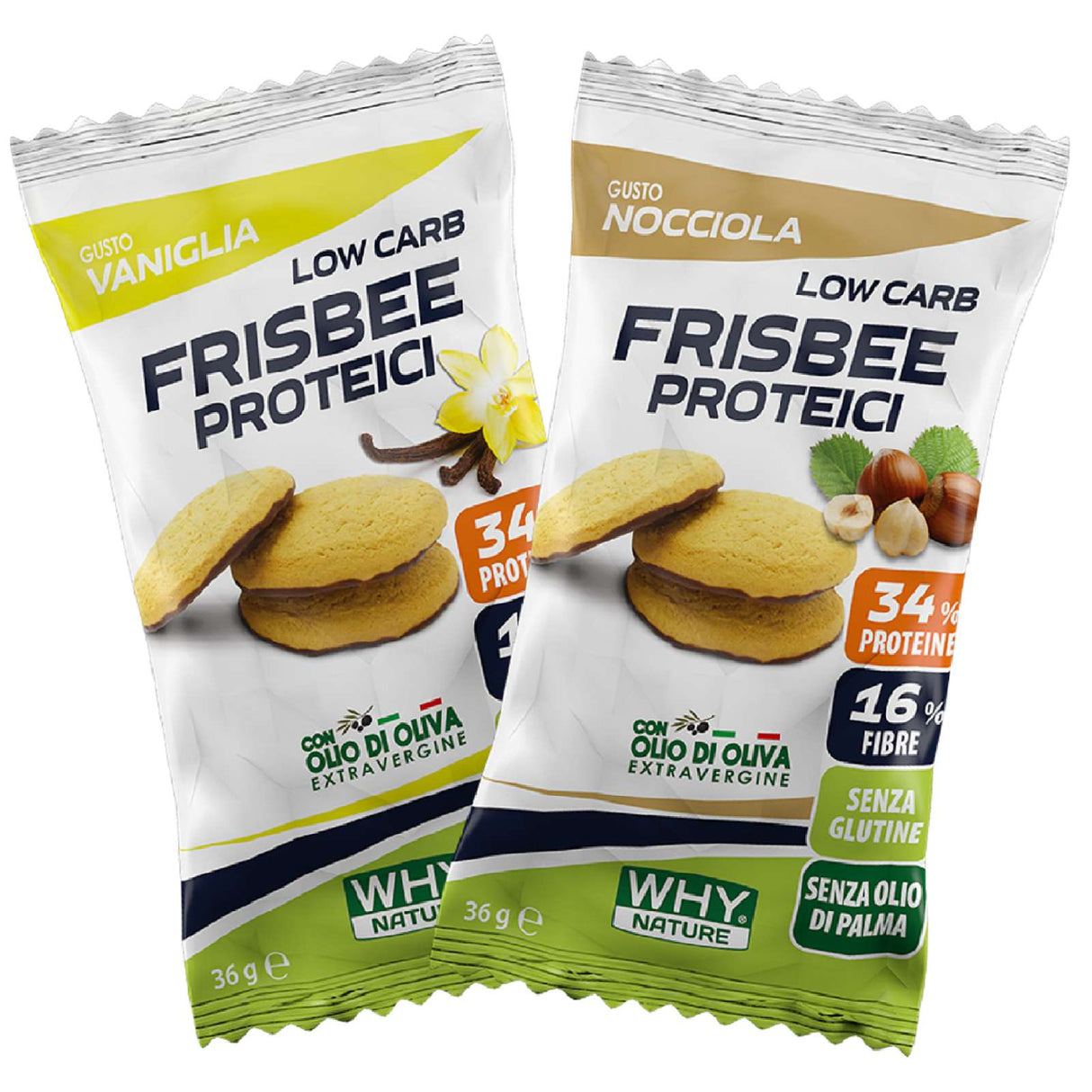 WHY NATURE FRISBEE PROTEICI 36 GRAMMI