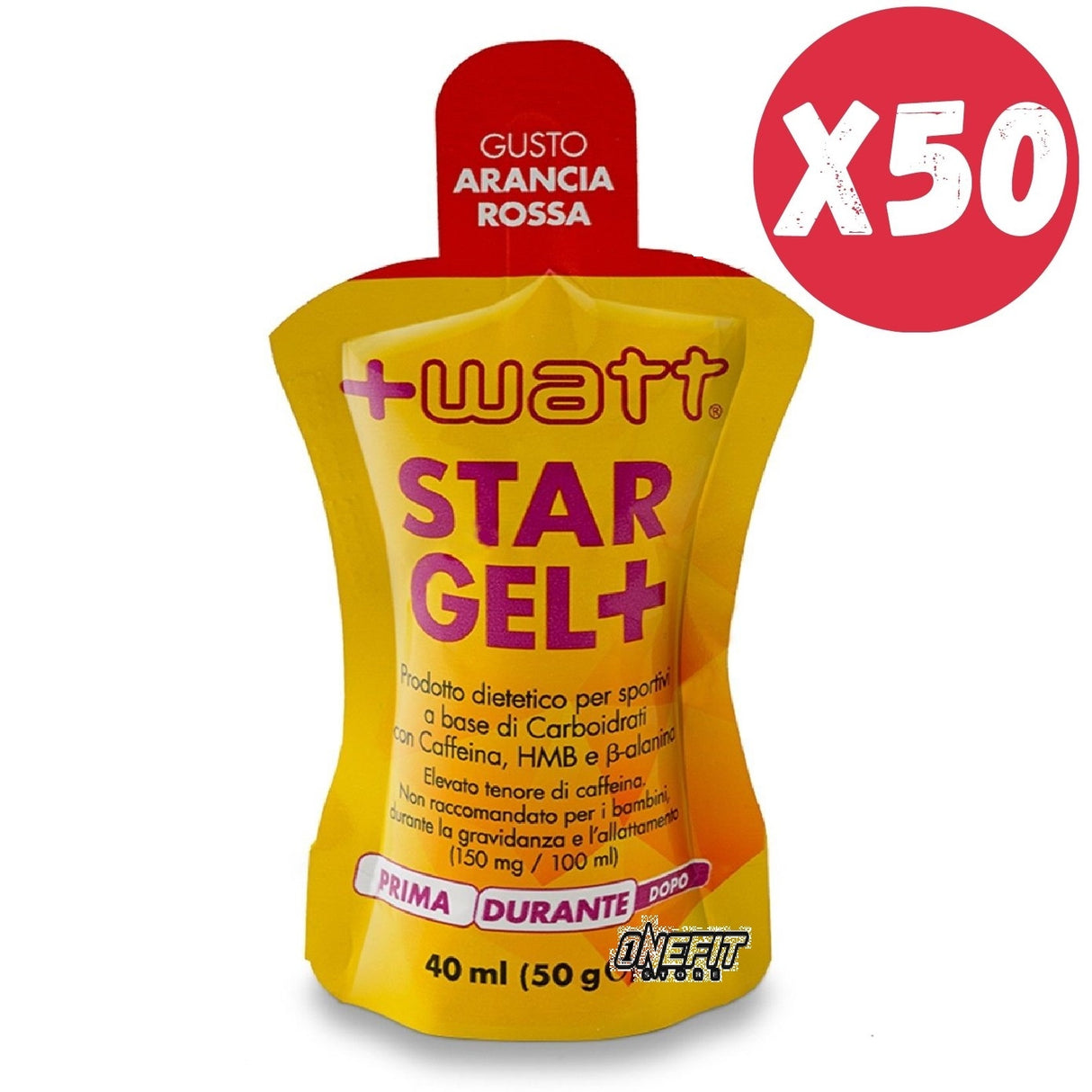 +WATT STAR GEL 50 CONFEZIONI DA 50 GRAMMI