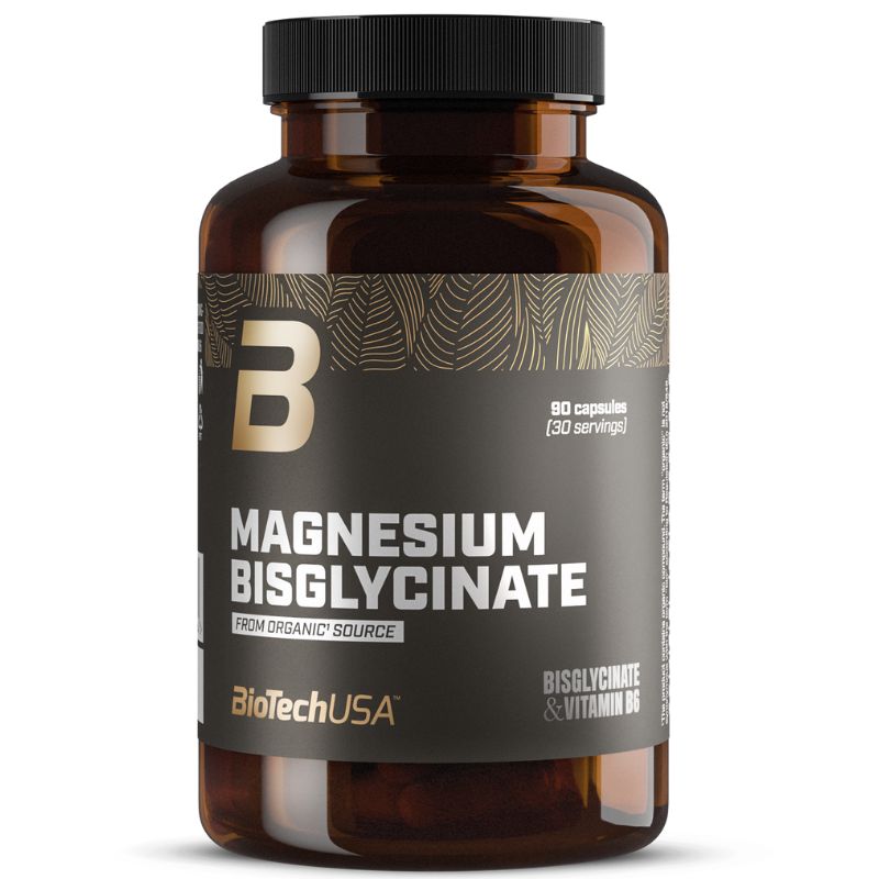 Biotech Usa Magnesium Bisglycinate From Organic Source 90 Capsule
