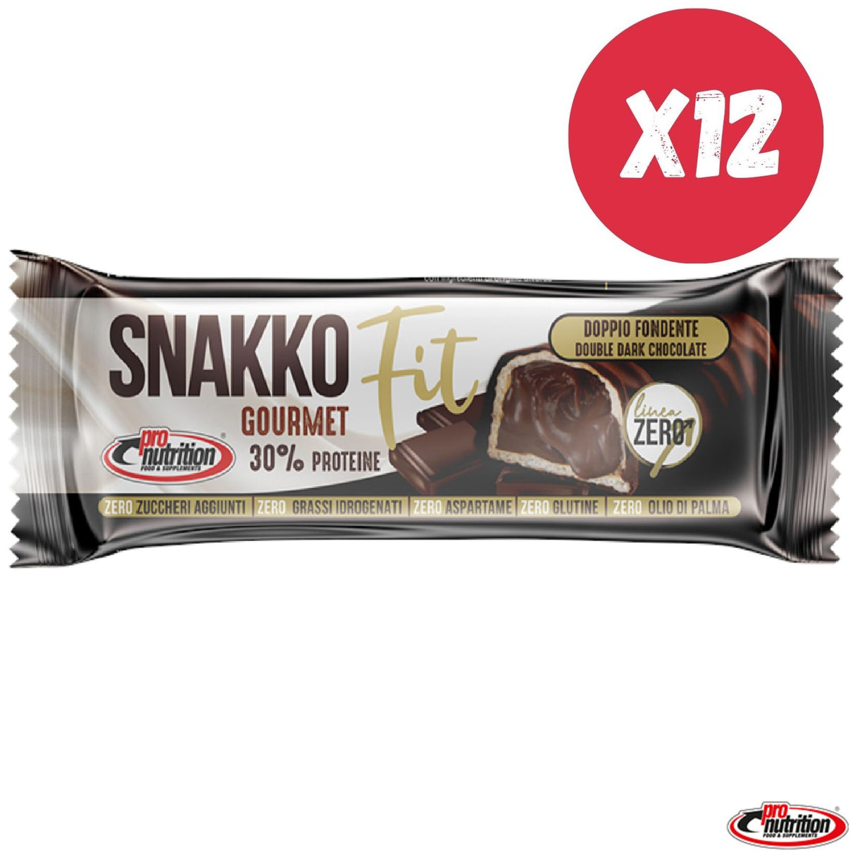 PRONUTRITION SNAKKO FIT 12 BARRETTE DA 30 GRAMMI