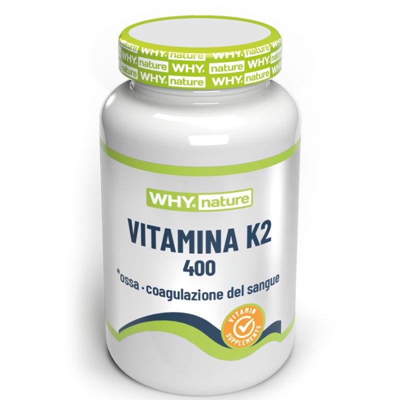 Why Nature Vitamina K2 400 Da 60 Compresse
