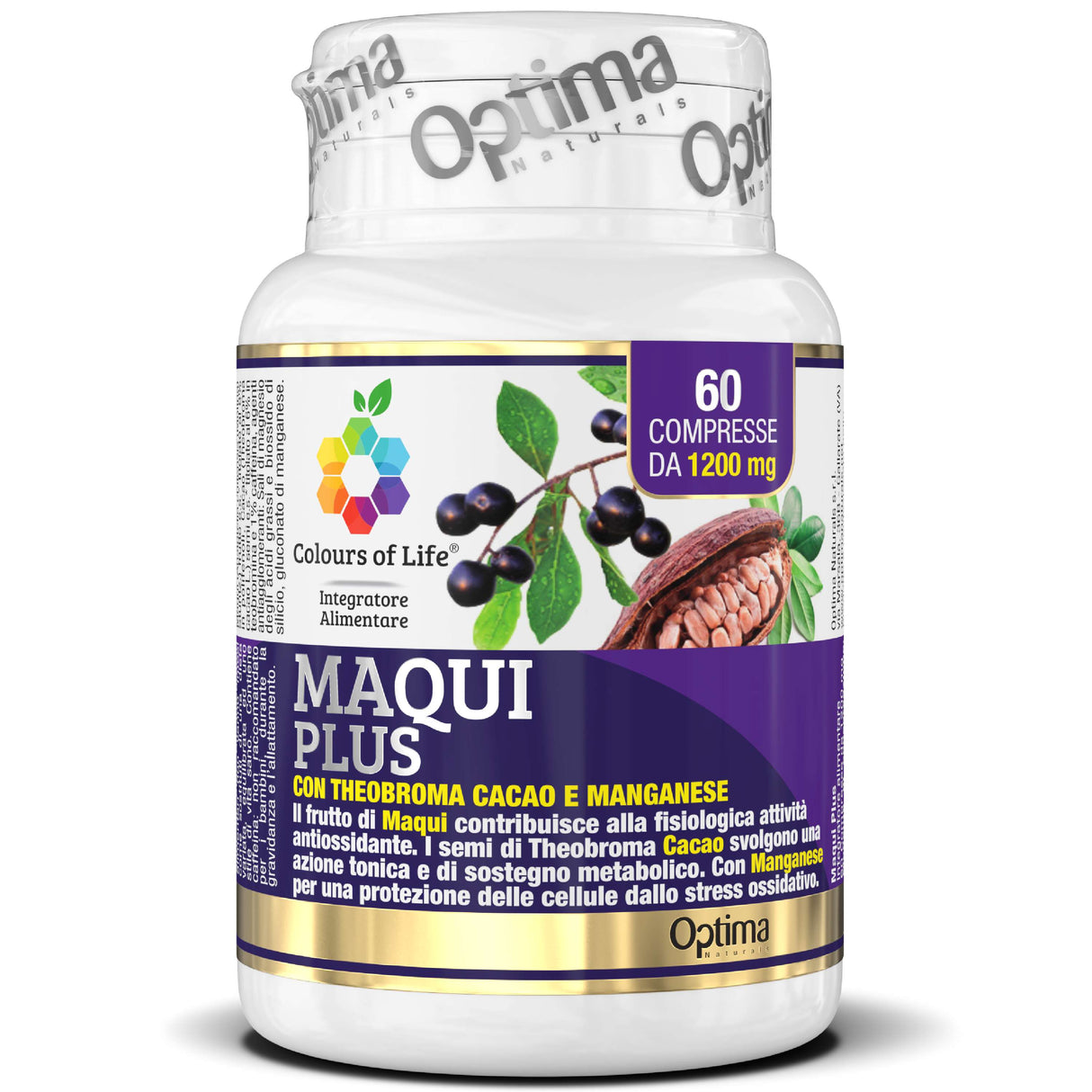 OPTIMA MAQUI PLUS 60 COMPRESSE