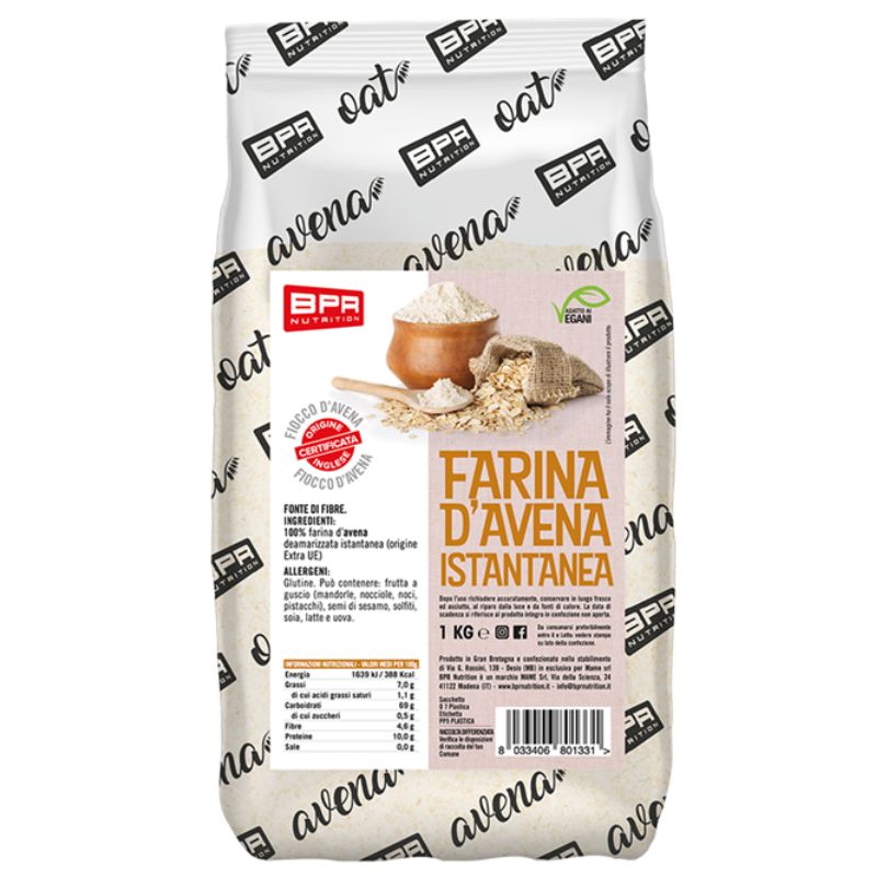 Bpr Nutrition Farina D'Avena Istantanea 1 Kg