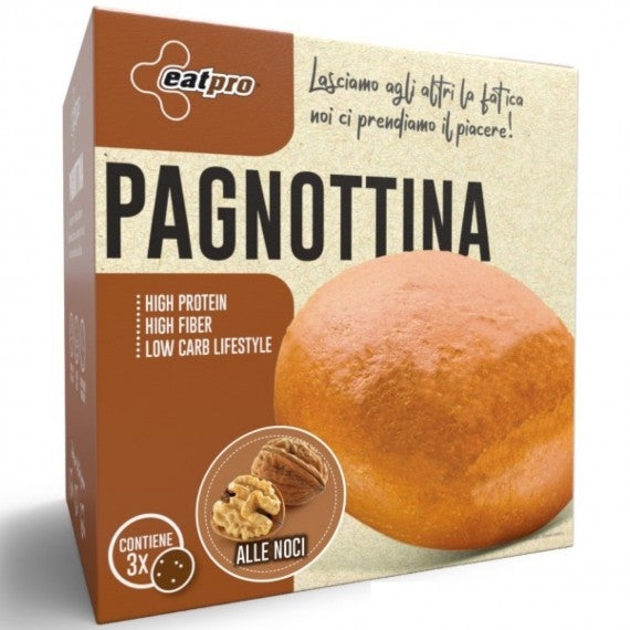 EAT PRO PAGNOTTINA ALLE NOCI 3 PAGNOTTINE DA 50 GRAMMI