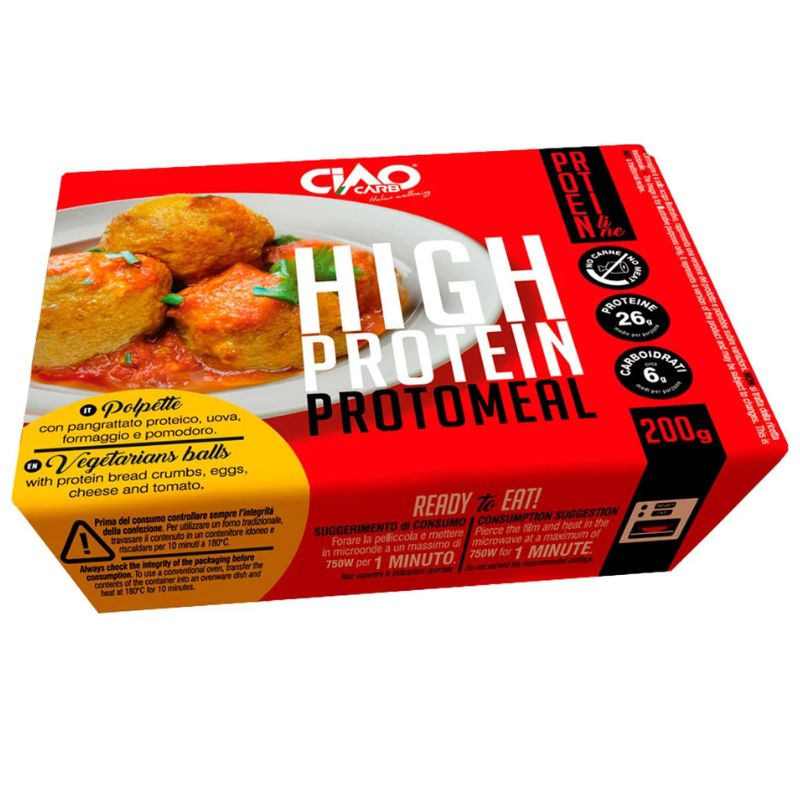 Ciaocarb High Protein Protomeal Polpette 200 Grammi