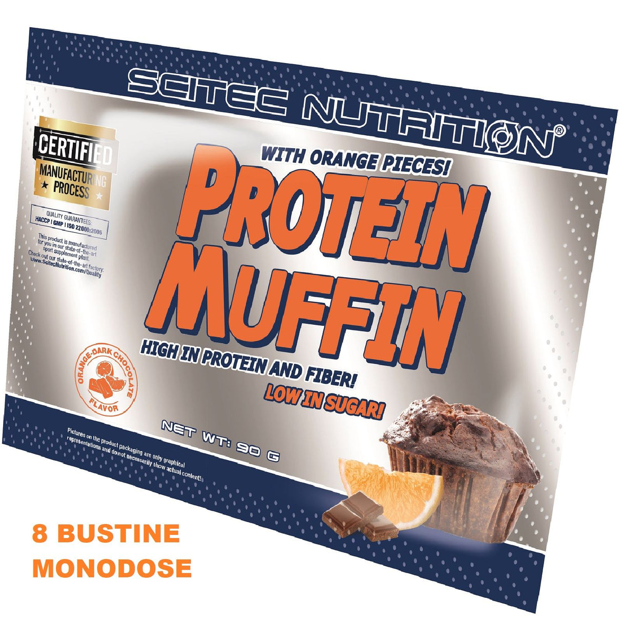 8 BUSTINE MONODOSE Scitec Nutrition Protein Muffin - 720g