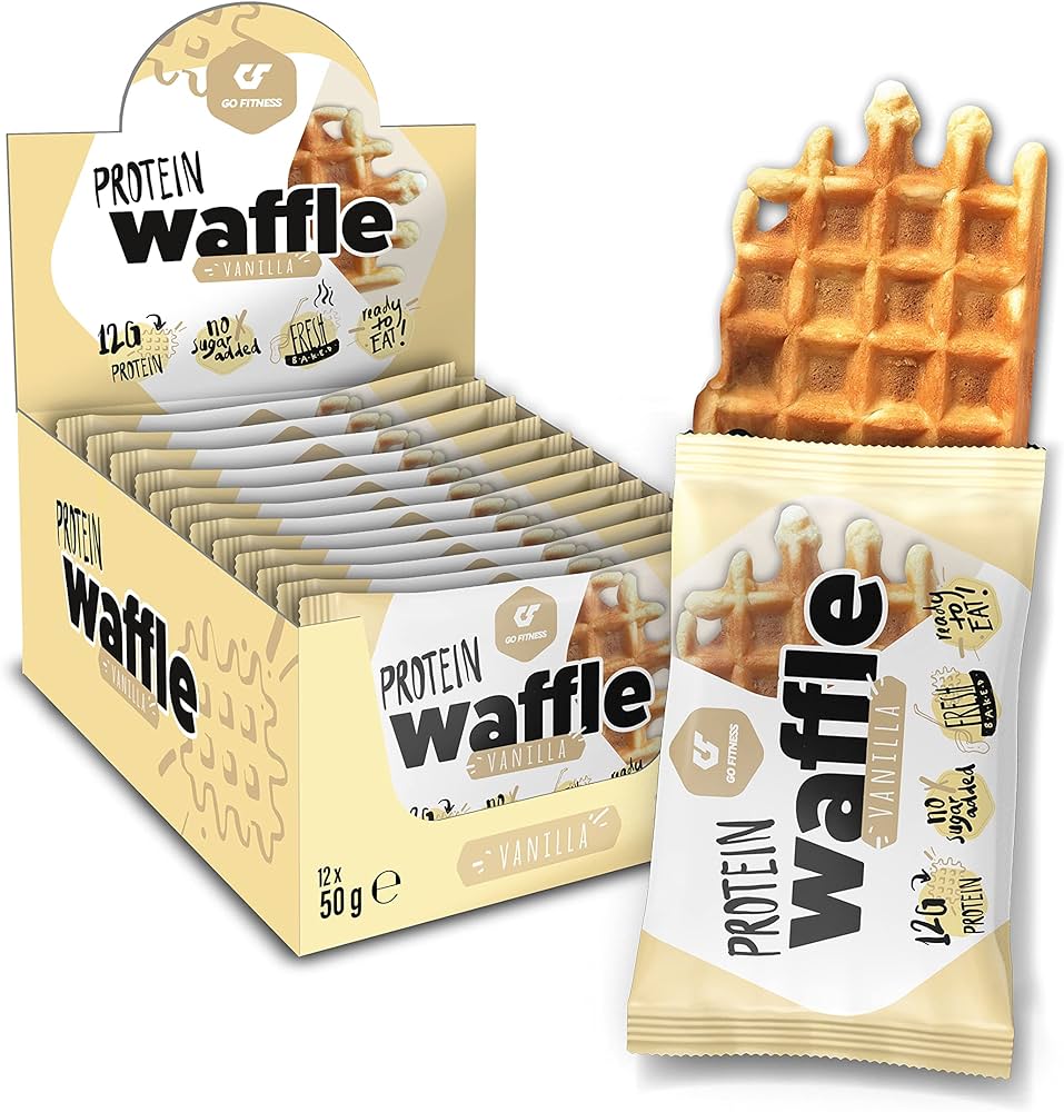 Go Fitness Protein Waffle 50 Grammi Gusto Vaniglia