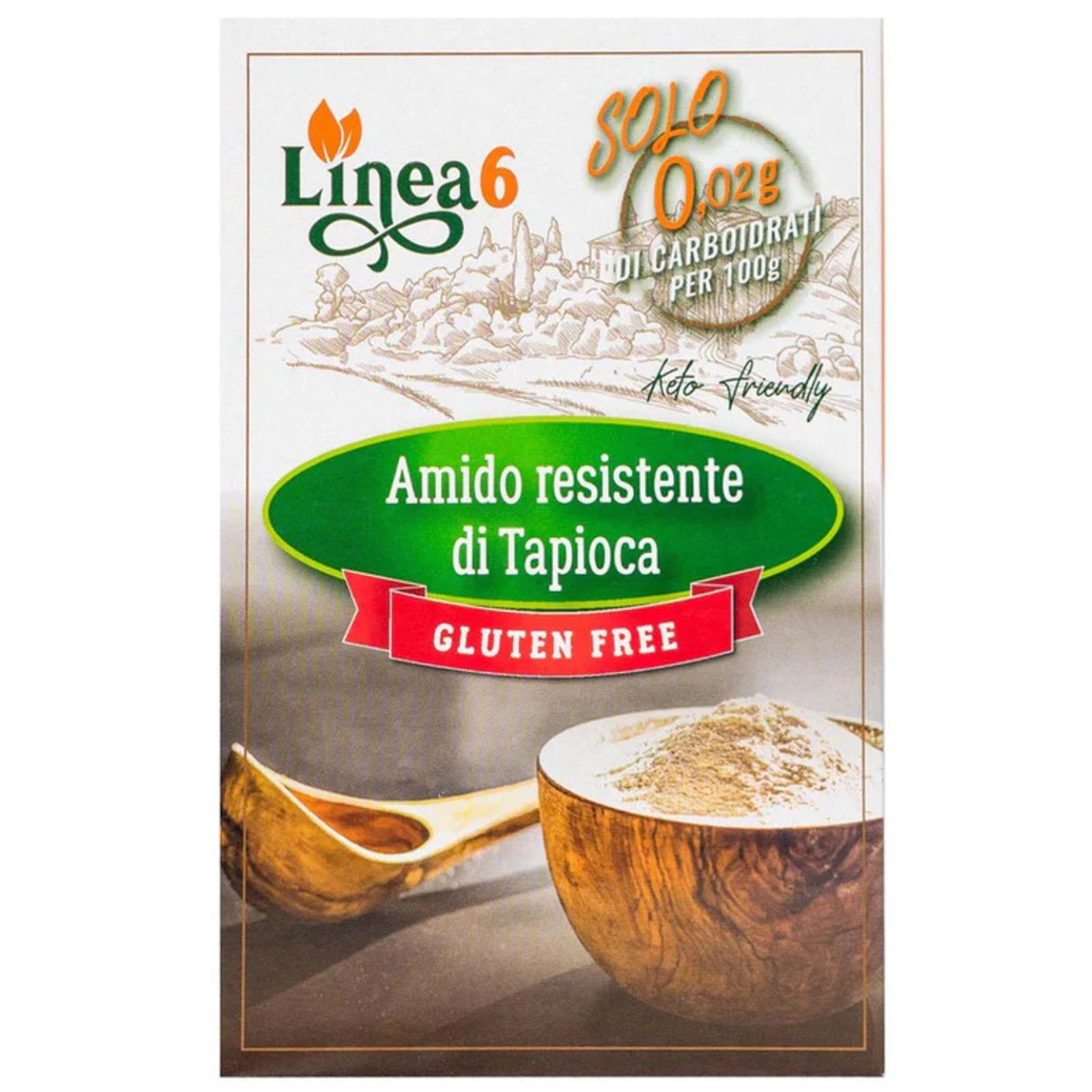 Linea 6 Amido Resistente Di Tapioca 500 Grammi