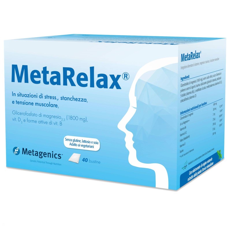 Metagenics Metarelax New 40 Bustine